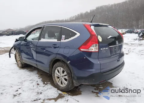 2013 Honda Cr-V Ex z USA, uszkodzony, nr VIN 2HKRM4H54DH644306